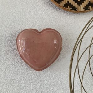 Hartje koraal roze